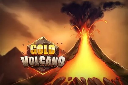 Gold Volcano Online Slot Logo