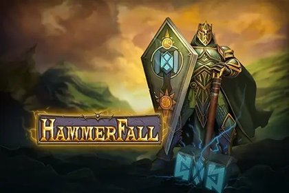 HammerFall Online Slot Logo