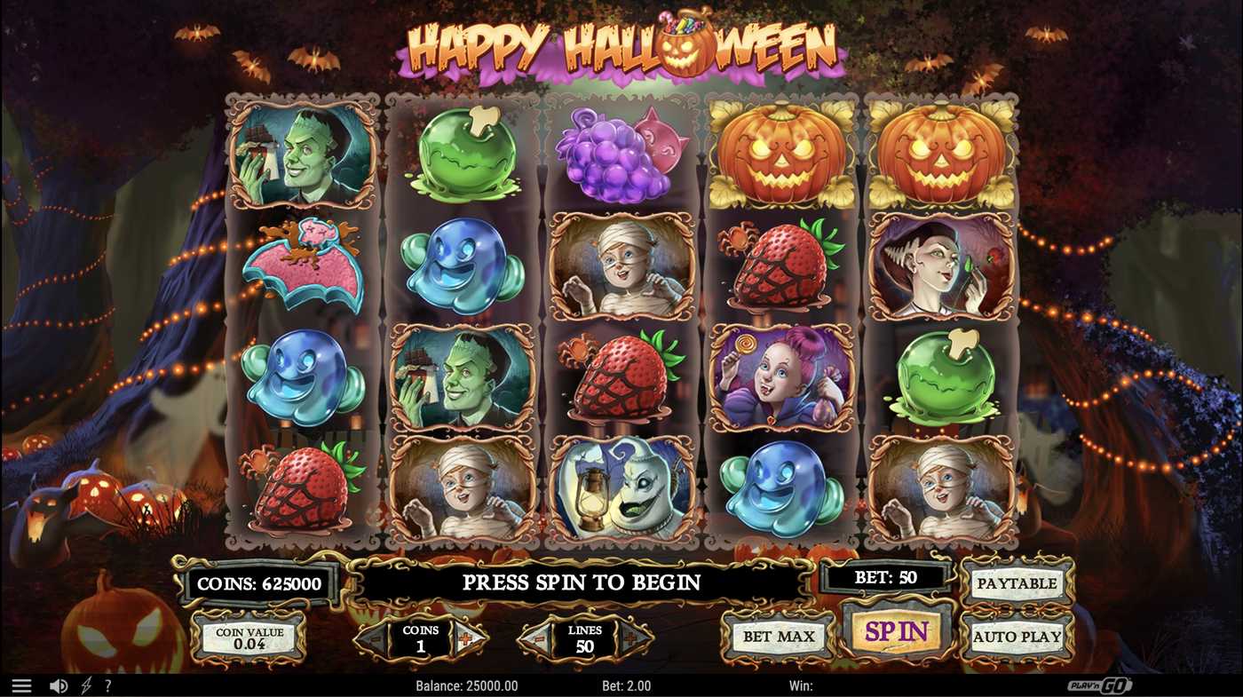 Happy Halloween: image of main menu
