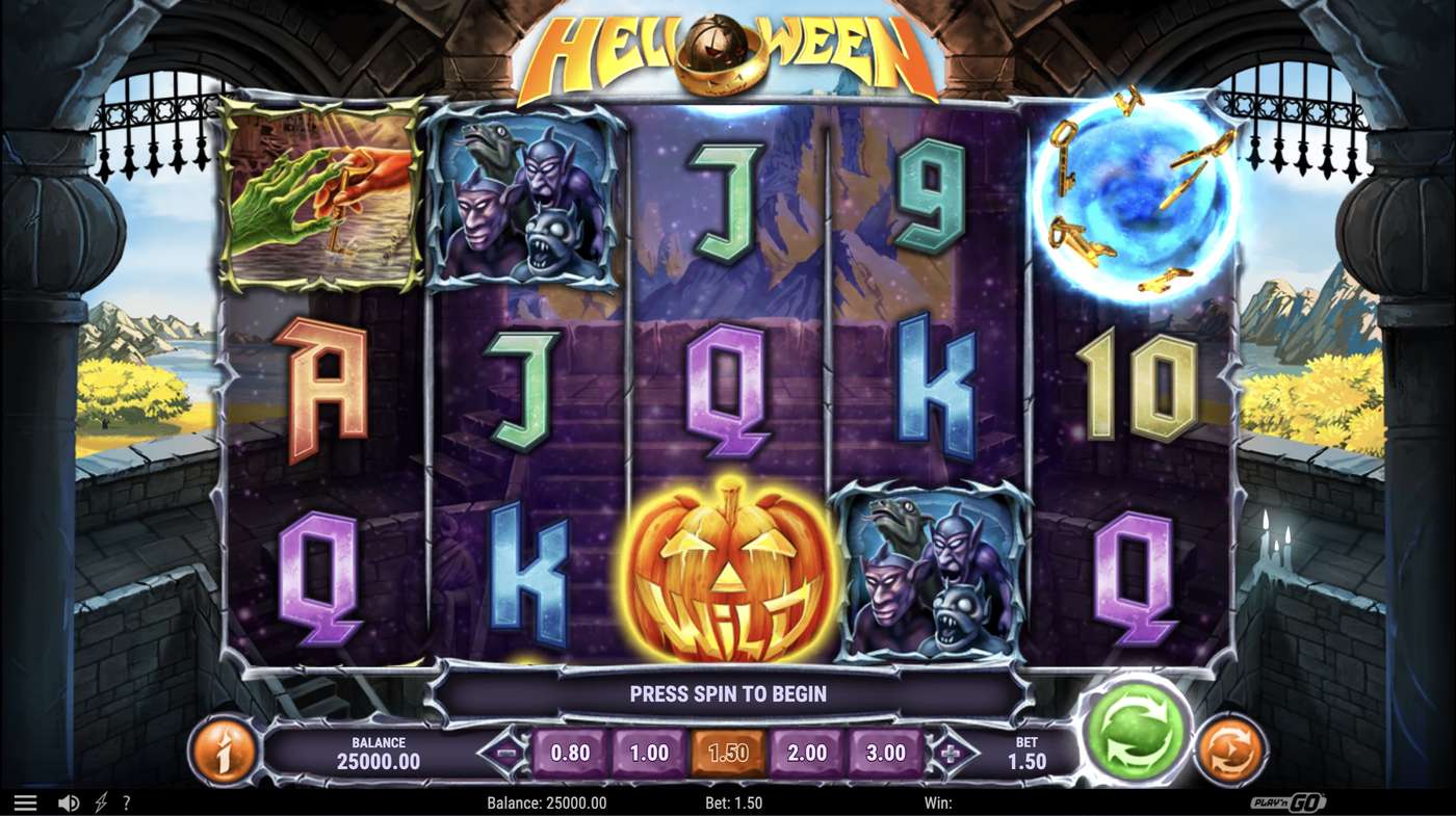 Helloween: image of main menu