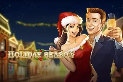 Holiday Season Online Slot Logo