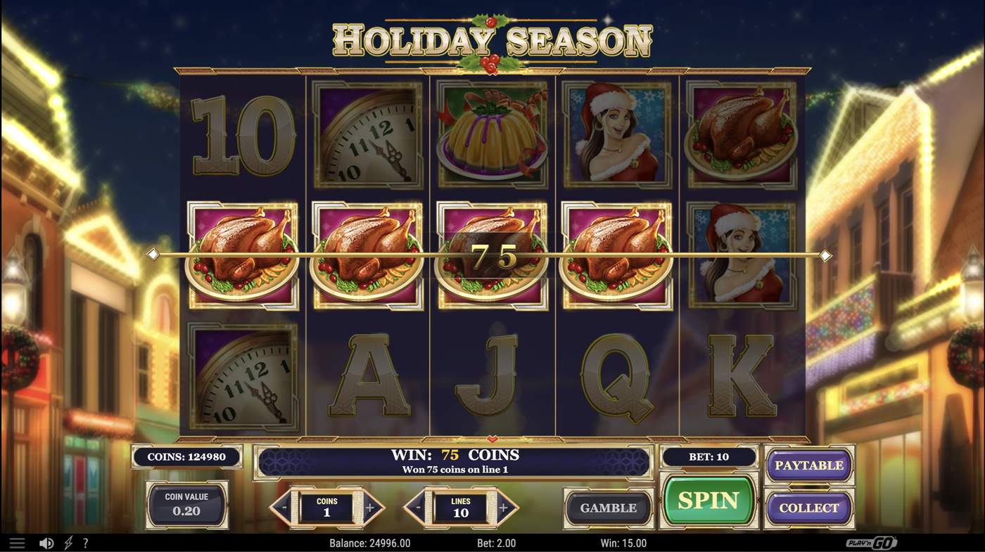 Holiday Season: image of winning