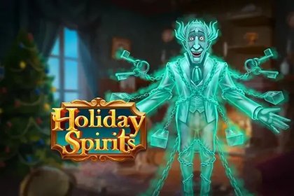 Holiday Spirits Online Slot Logo