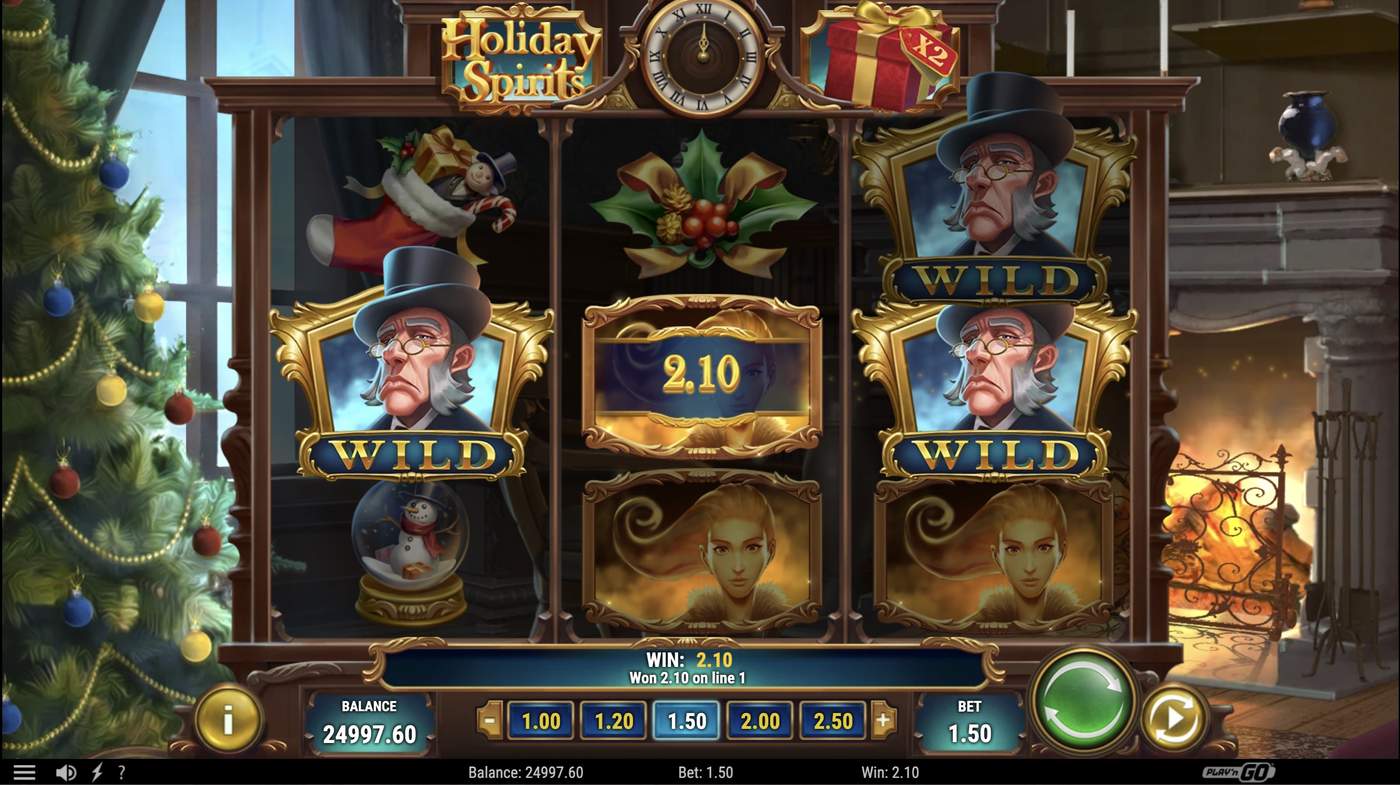 Holiday Spirits: image of winning