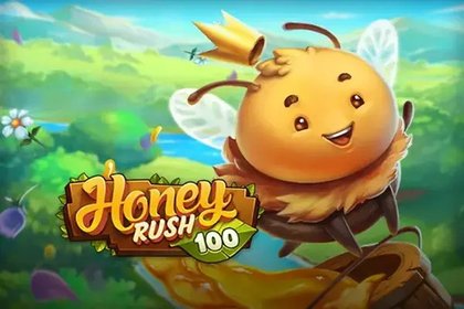 Honey Rush 100 Online Slot Logo