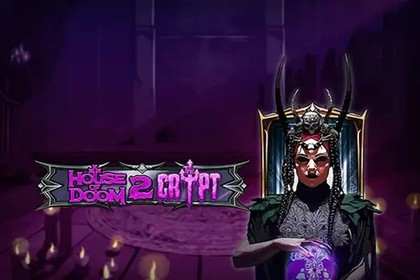 House of Doom 2: The Crypt Online Slot Logo