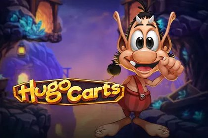 Hugo Carts Online Slot Logo