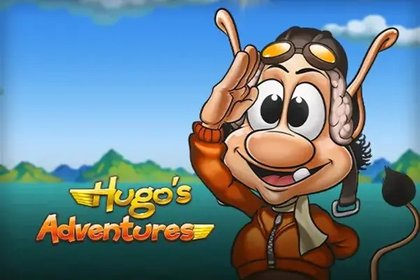 Hugo's Adventure Online Slot Logo