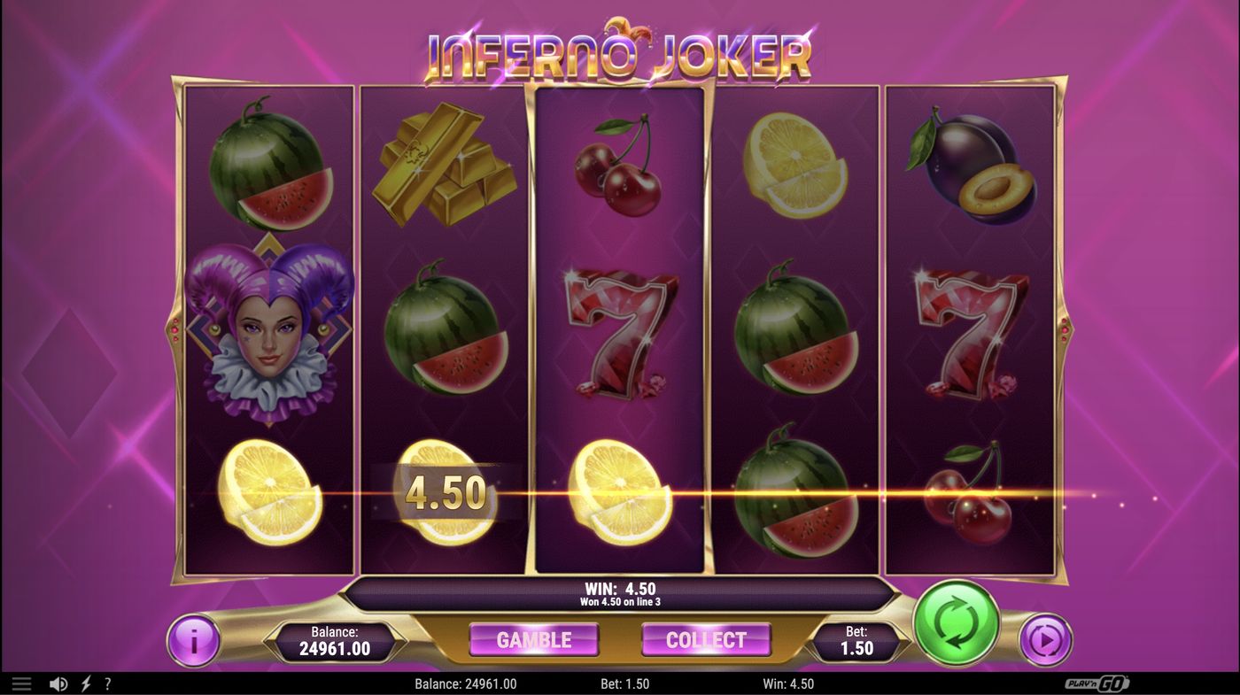 Inferno Joker: image of winning