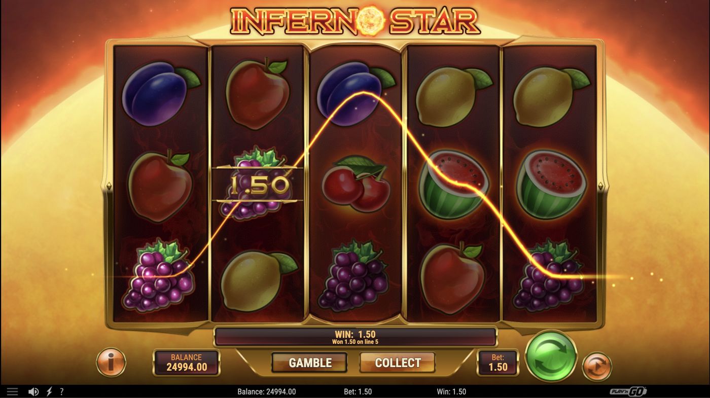 Inferno Star: image of winning