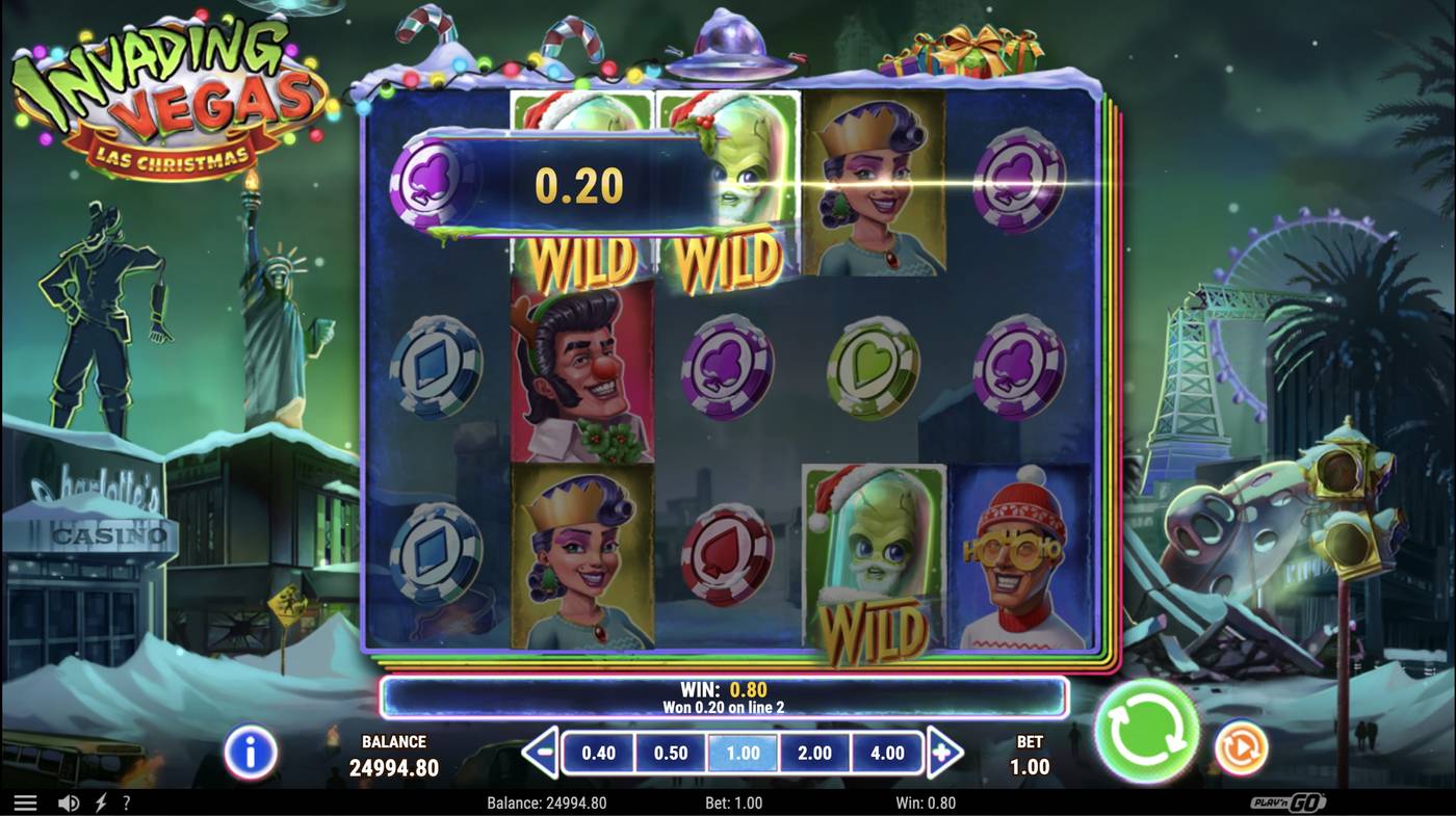 Invading Vegas: Las Christmas: image of winning