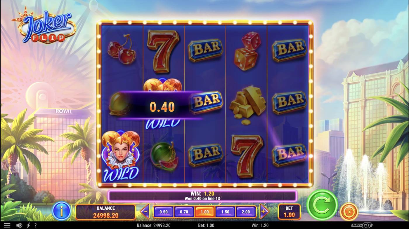 Joker Flip: image of winning