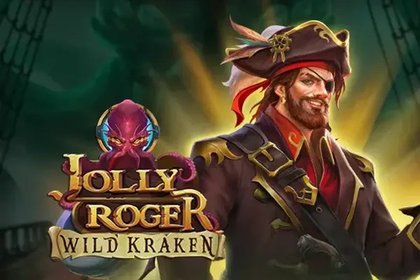 Jolly Roger Wild Kraken Online Slot Logo