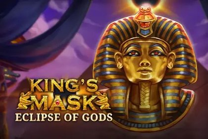King's Mask Eclipse of Gods Online Slot Logo