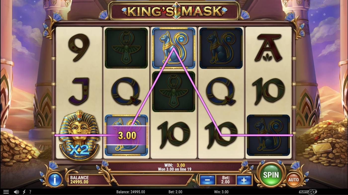 King's Mask: image of winning