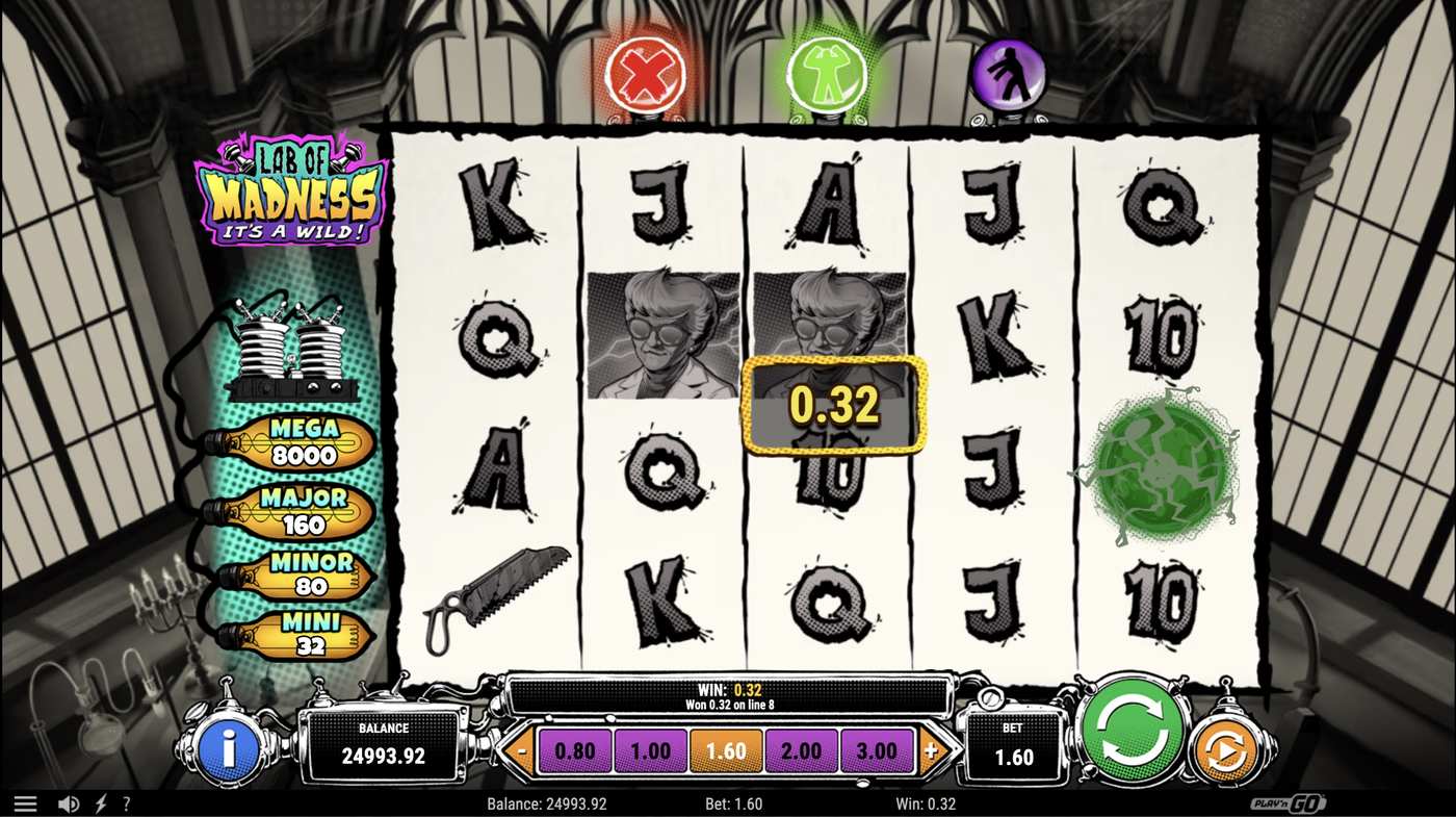Lab of Madness It's A-Wild!: image of winning