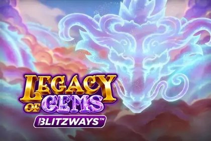 Legacy of Gems Blitzways Online Slot Logo