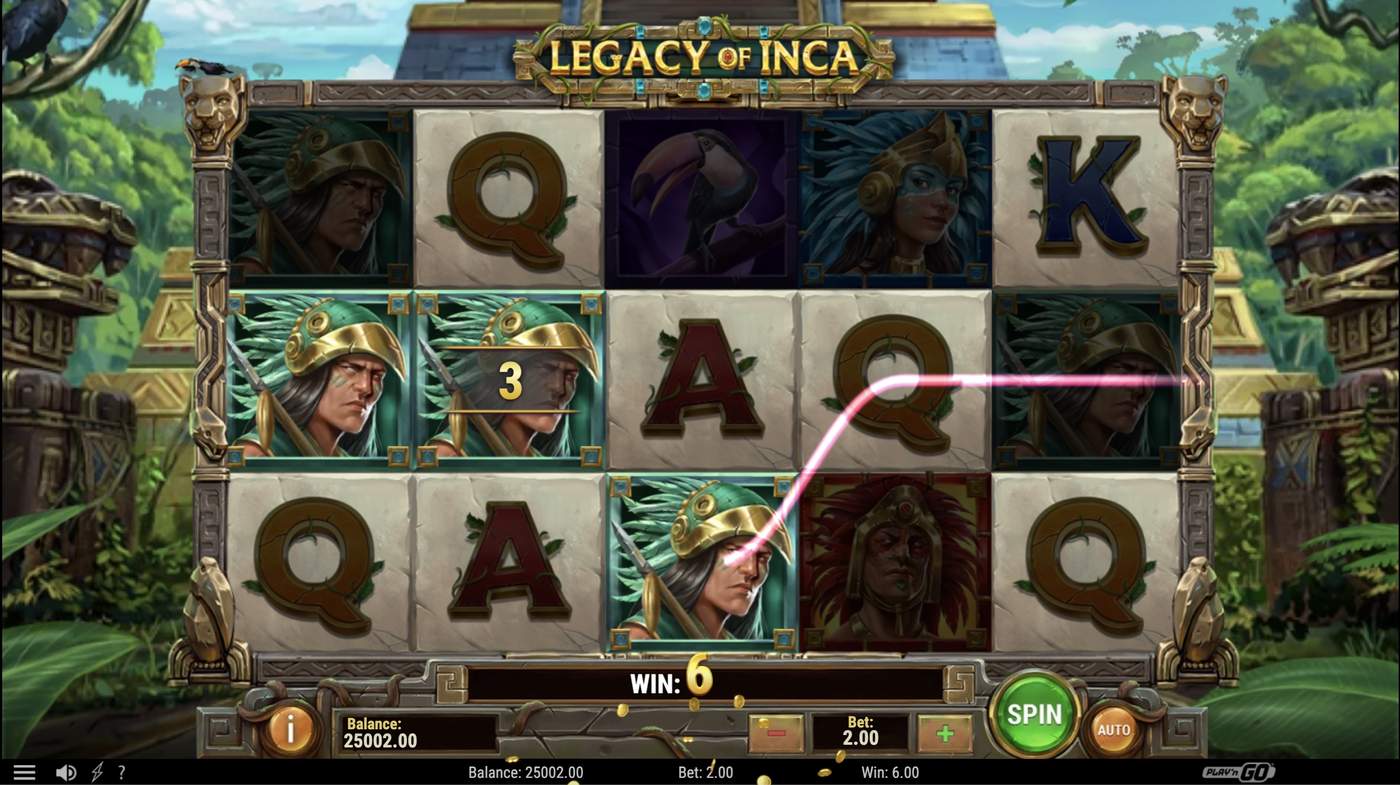 Legacy of Inca: image of winning