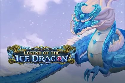 Legend of the Ice Dragon Online Slot Logo