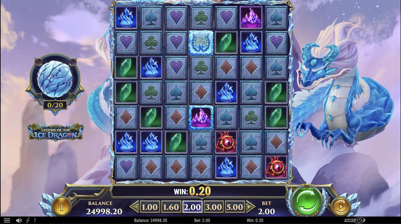 Legend of the Ice Dragon: image of winning