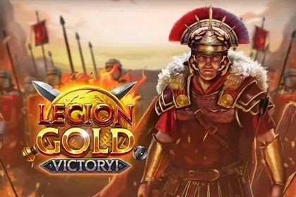 Legion Gold Victory! Online Slot Logo