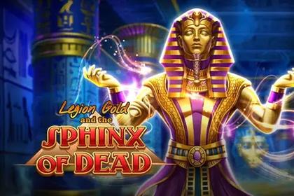 Legion Gold and the Sphinx of Dead Online Slot Logo