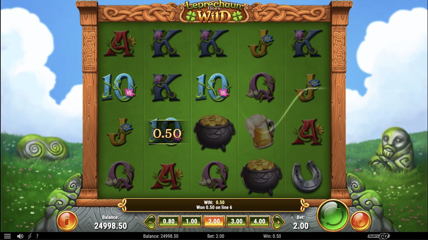 Leprechaun Goes Wild: image of winning