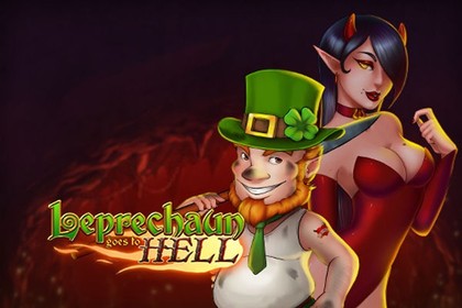 Leprechaun Goes to Hell Online Slot Logo