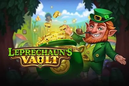 Leprechaun's Vault Online Slot Logo