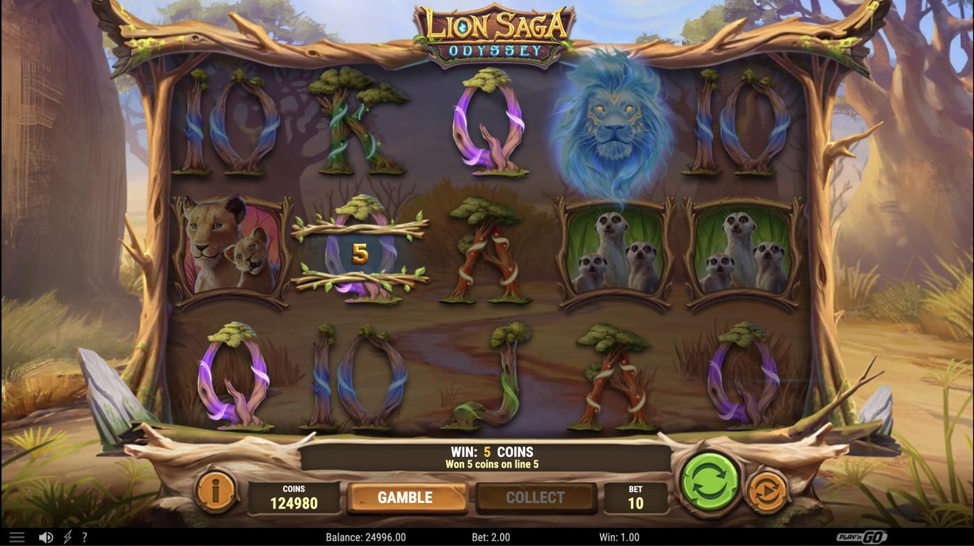 Lion Saga Odyssey: image of winning