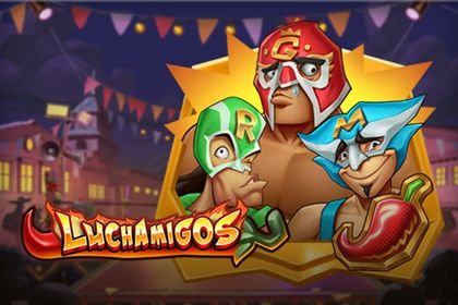 Luchamigos Online Slot Logo