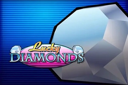 Lucky Diamonds Online Slot Logo