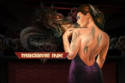 Madame Ink Online Slot Logo