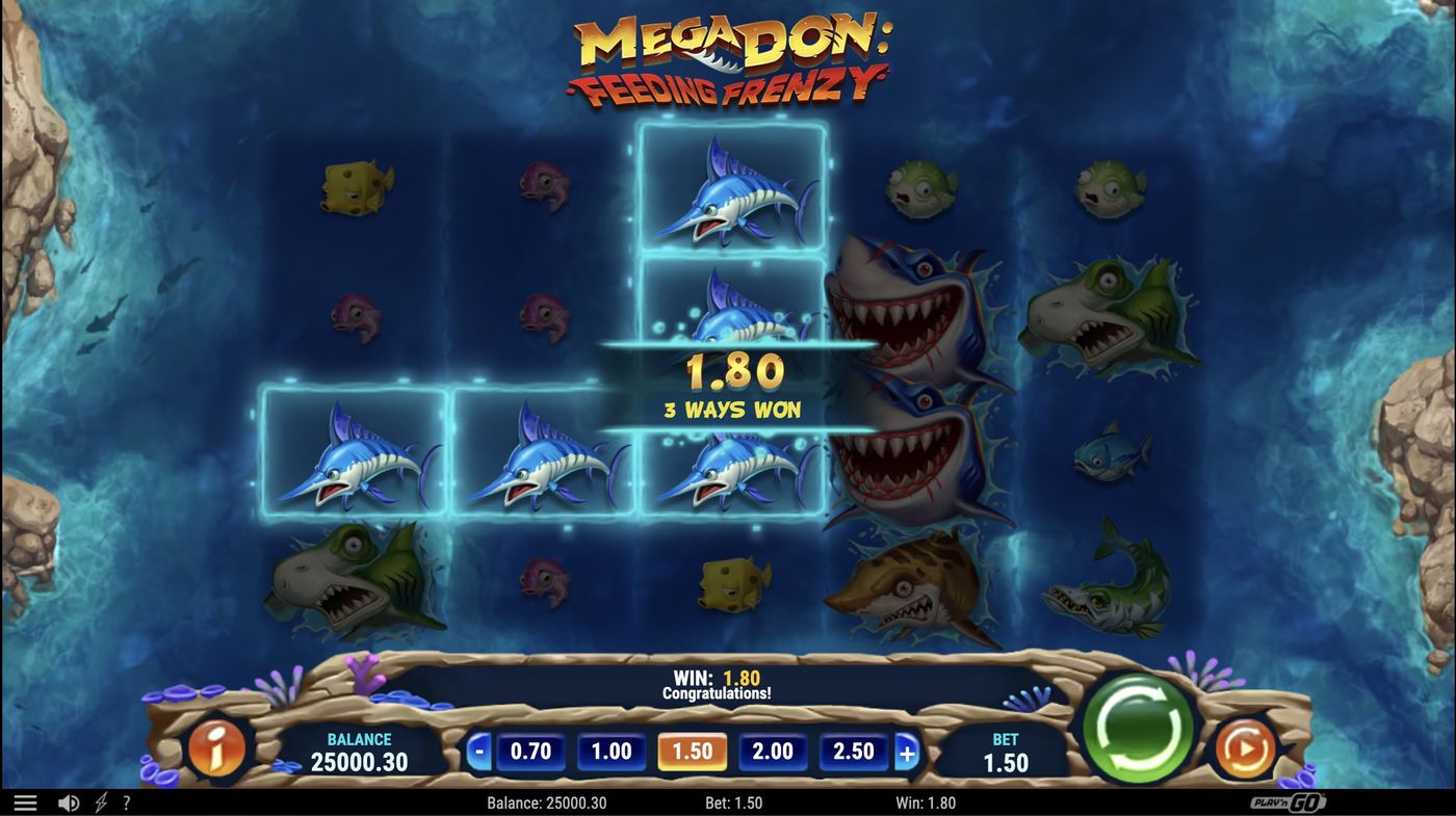 Mega Don: Feeding Frenzy: image of winning