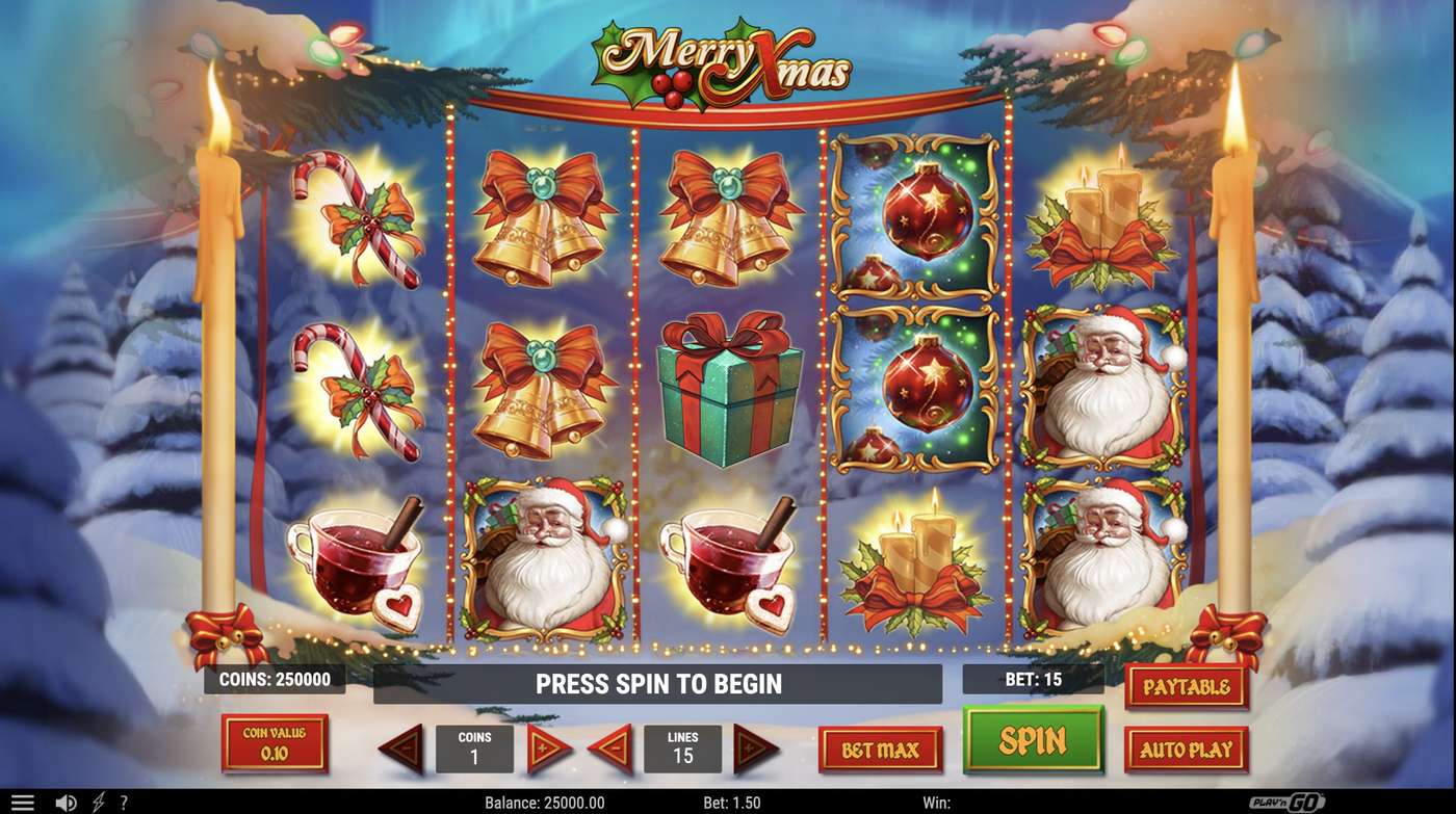 Merry Xmas: image of main menu