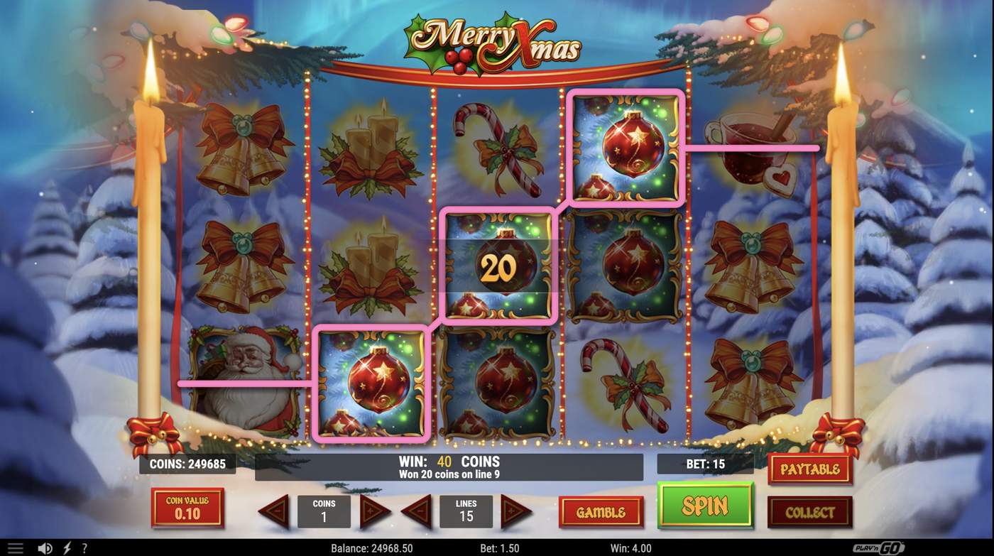 Merry Xmas: image of winning