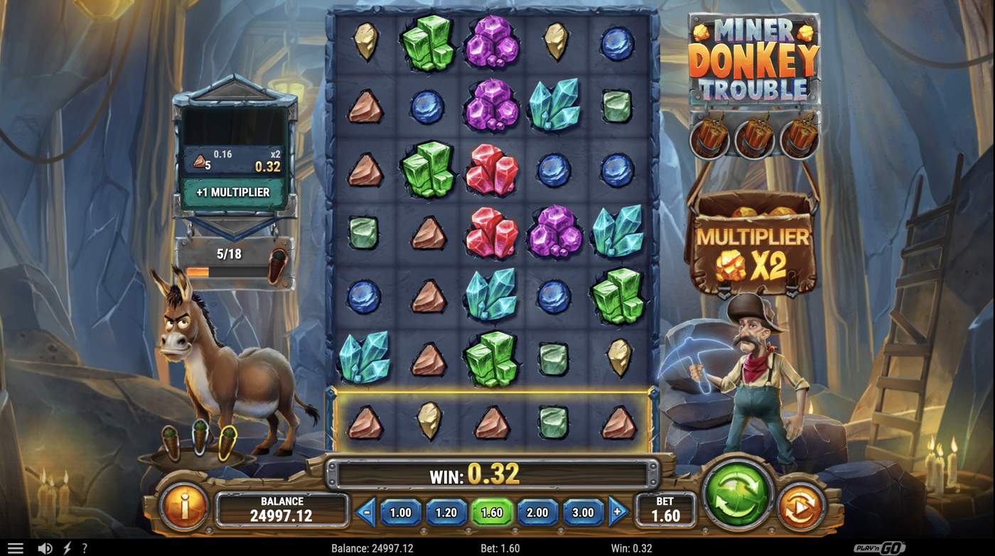 Miner Donkey Trouble: image of winning