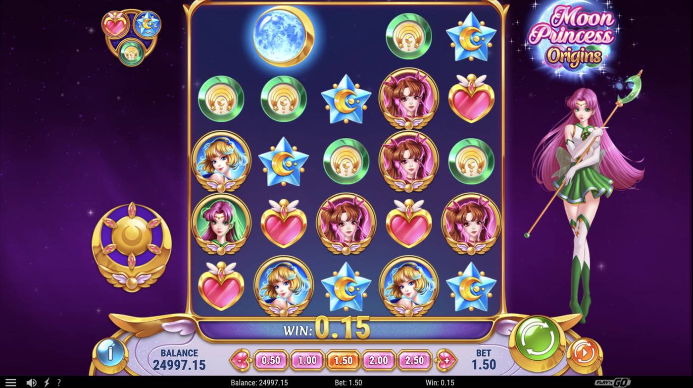 Moon Princess Origins: image of winning