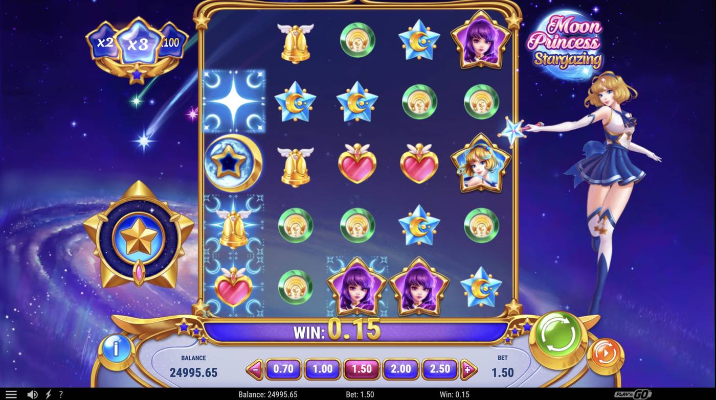Moon Princess Stargazing: image of winning