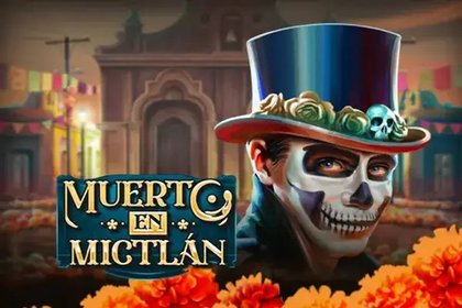 Muerto en Mictlán Online Slot Logo
