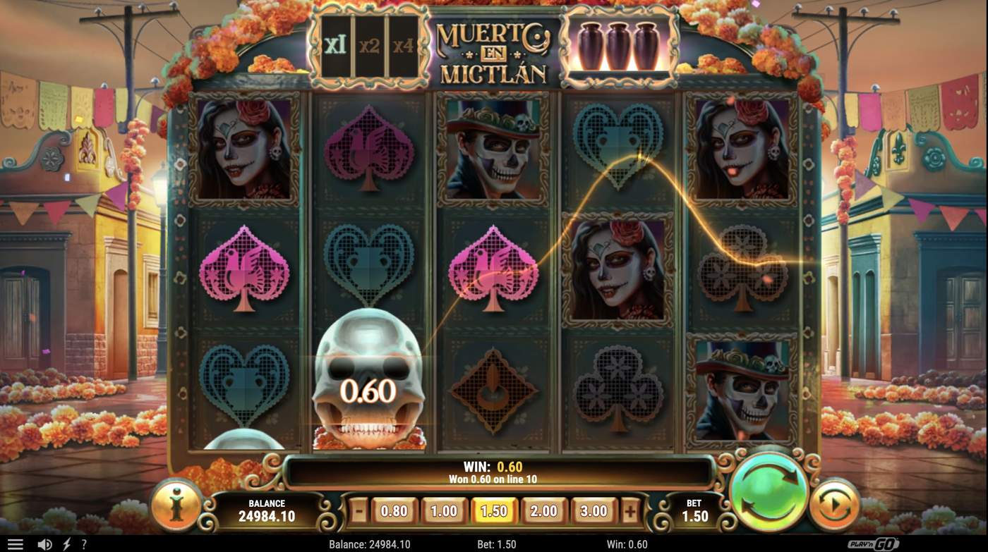 Muerto en Mictlán: image of winning