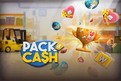 Pack & Cash Online Slot Logo
