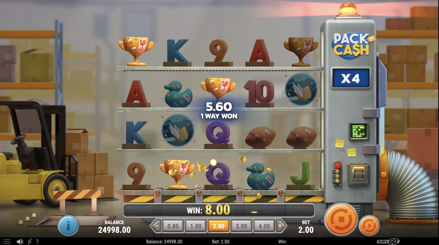Pack & Cash: image of winning