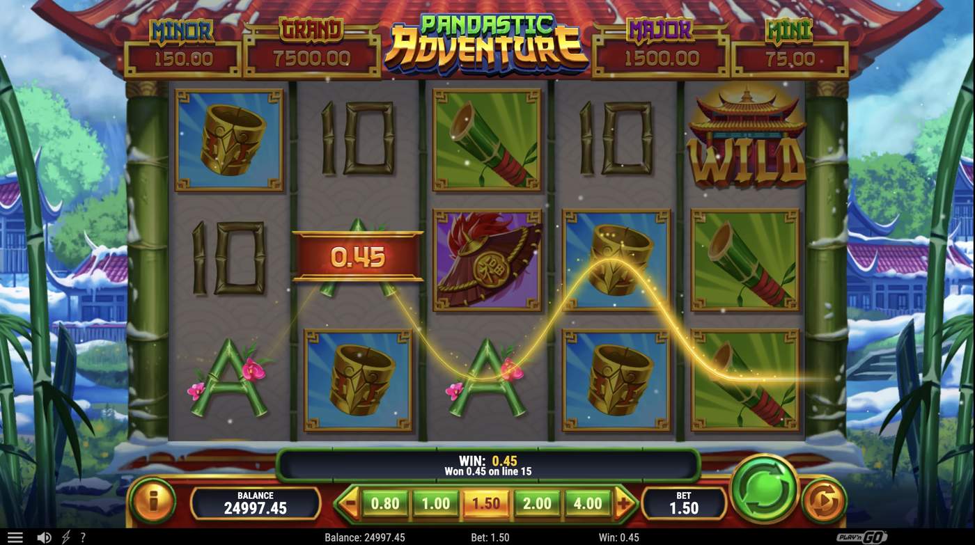 Pandastic Adventure: image of winning