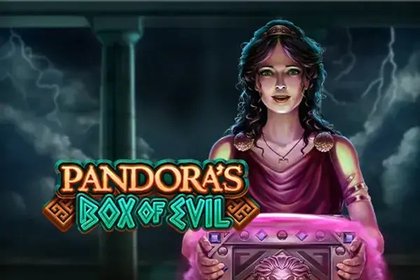 Pandora's Box of Evil Online Slot Logo