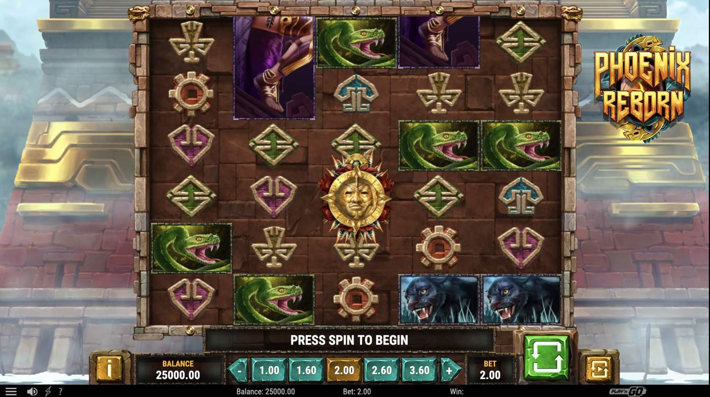 Phoenix Reborn: image of main menu