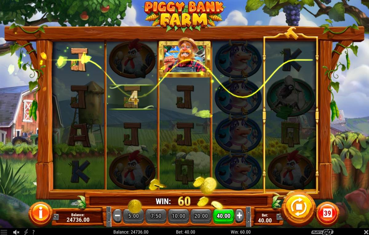 Piggy Bank Farm: image of winning