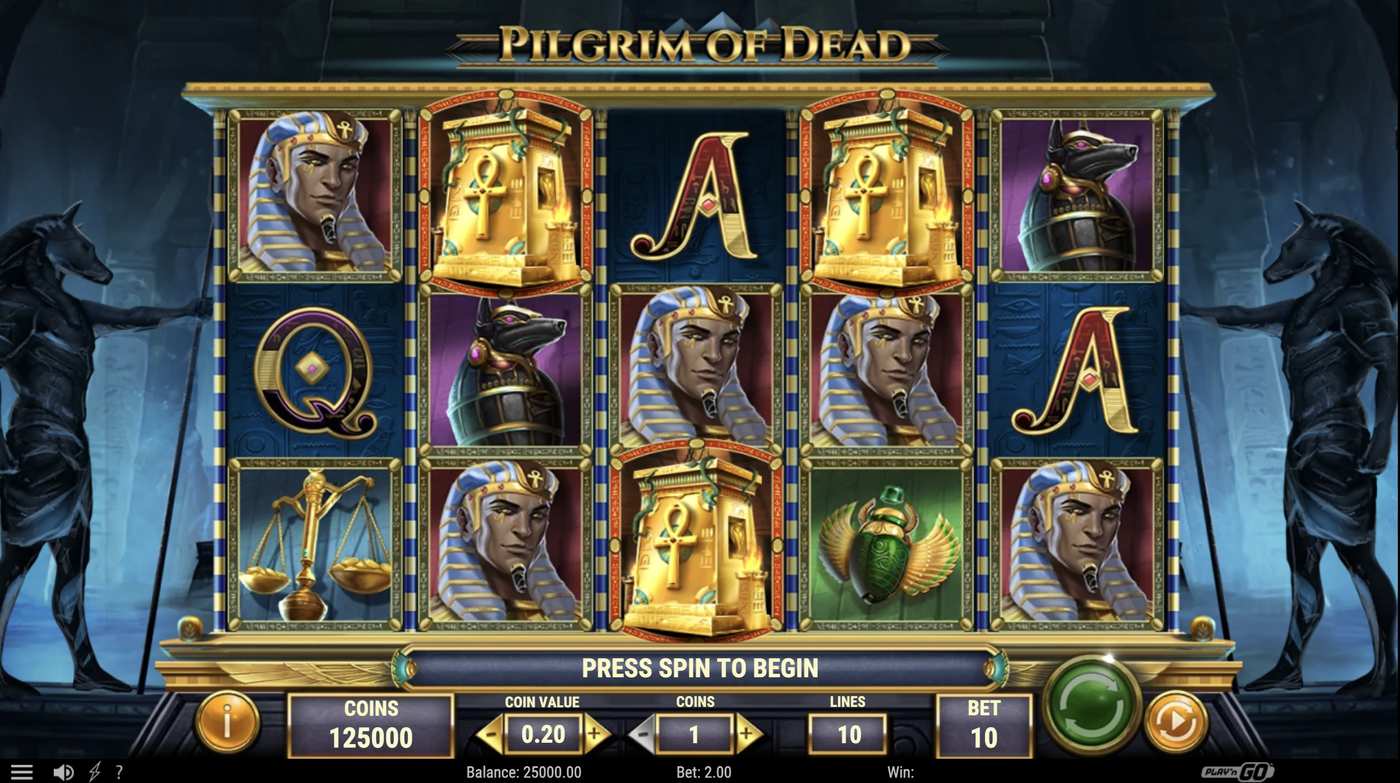 Pilgrim of Dead: image of main menu