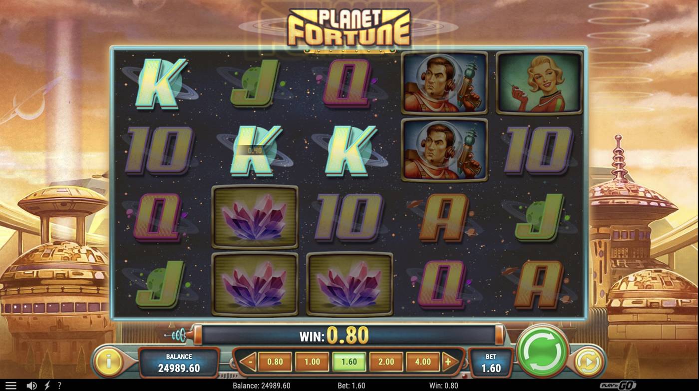 Planet Fortune: image of winning