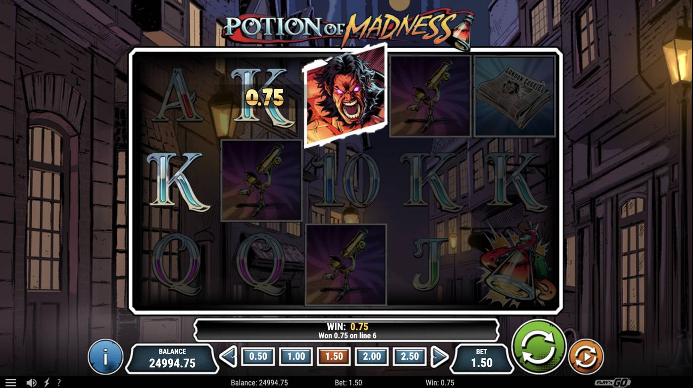 Potion of Madness: image of winning